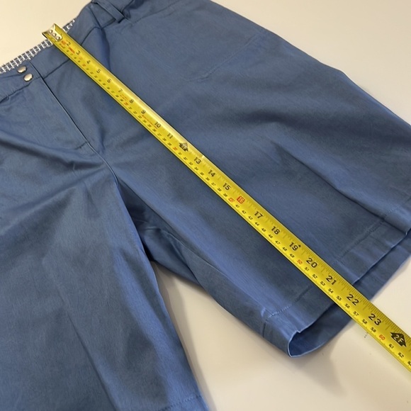 ORLY Blue Golf Shorts NWT - Picture 10 of 12
